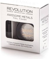 Makeup Revolution - Awesome Metals Eye Foils - Pure Platinum