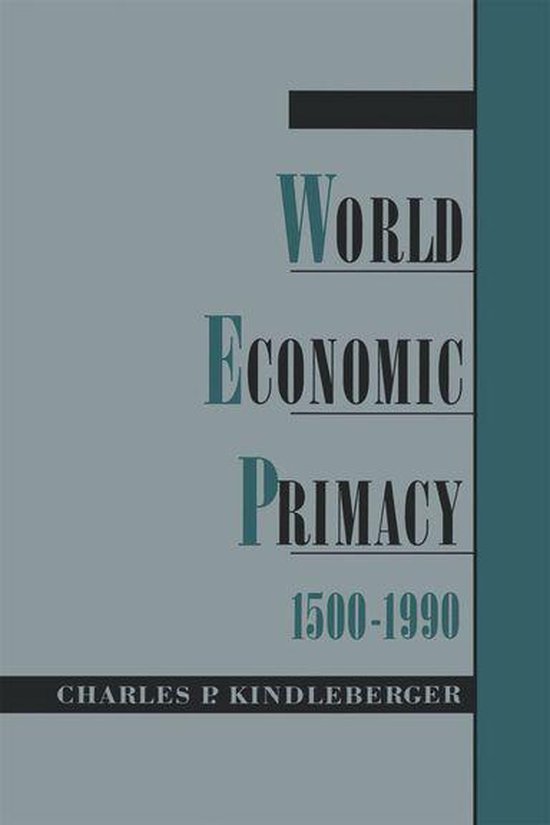 World Economic Primacy: 1500-1990 - cover