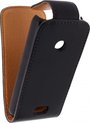 Xccess Leather Flip Case Nokia 208 Black
