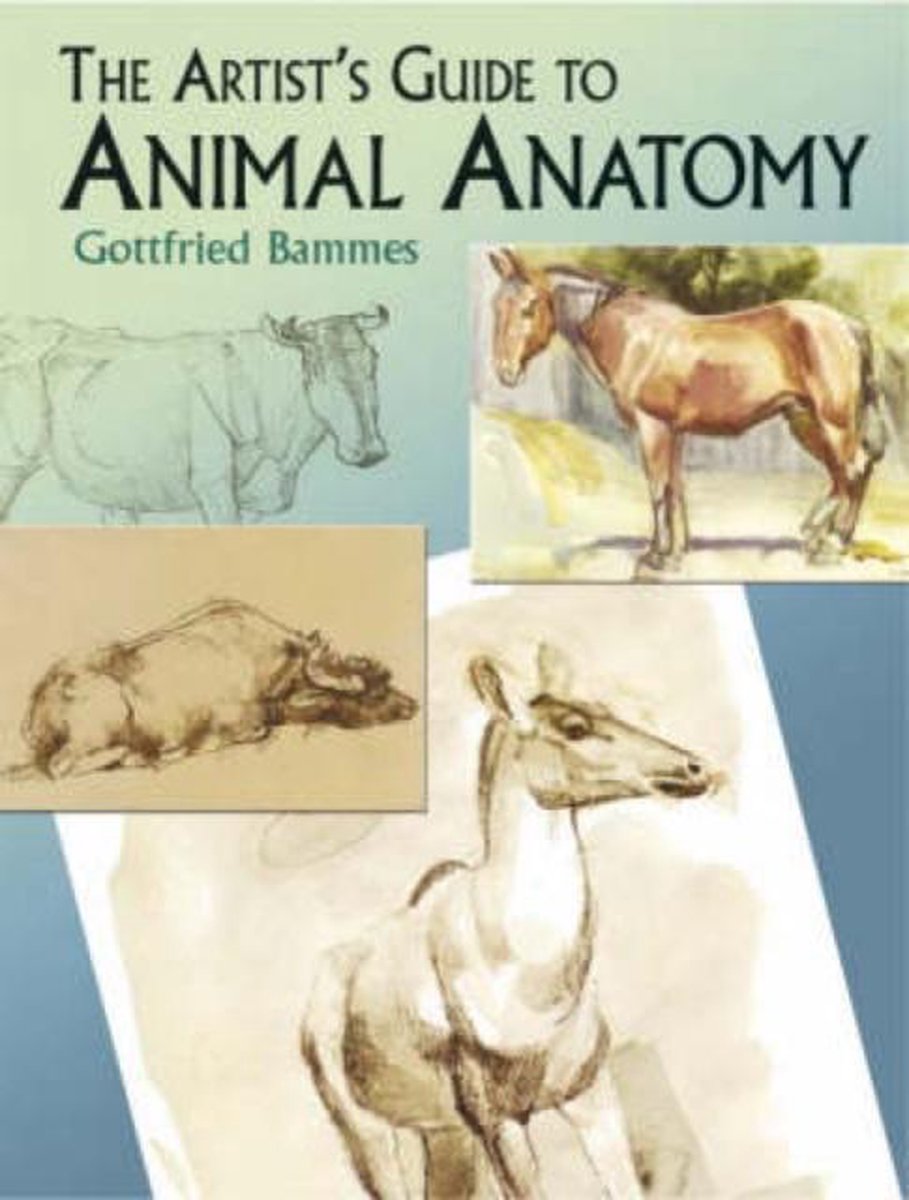 Omslag van The Artist's Guide to Animal Anatomy