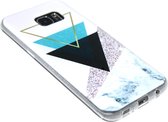 Geometrisch vormen hoesje Geschikt voor Samsung Galaxy S7 Edge