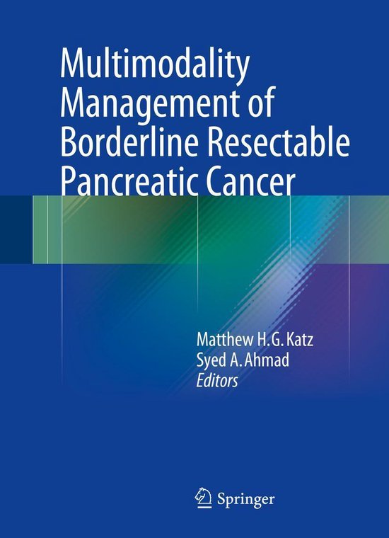Multimodality Management of Borderline Resectable Pancreatic ... - cover