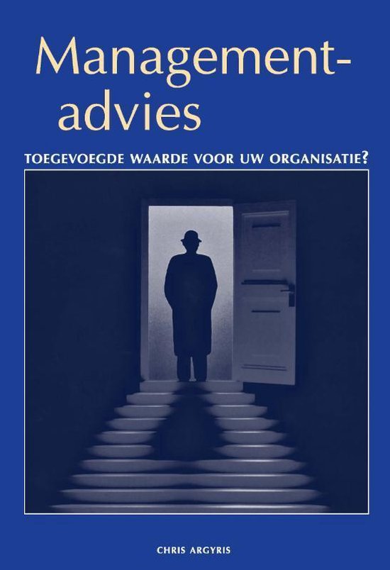 Cover van het boek 'Managementadvies' van Chris Argyris