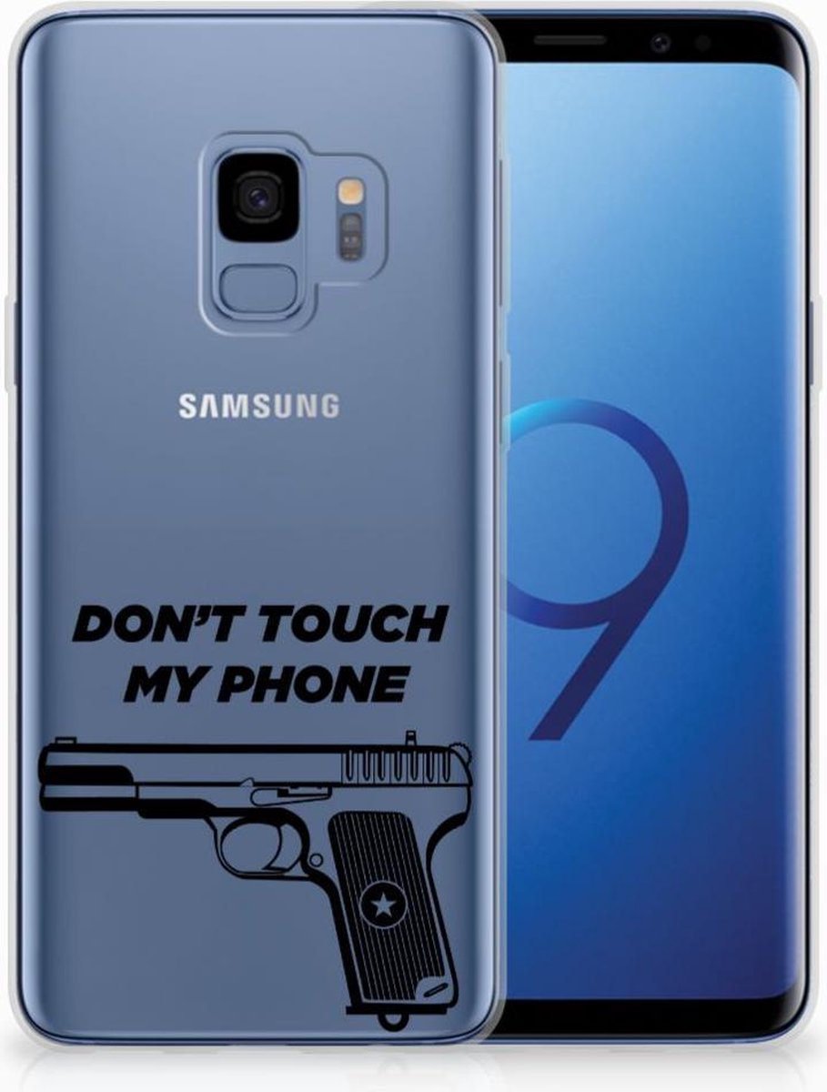 Samsung Galaxy S9 Silicone-hoesje Pistol DTMP