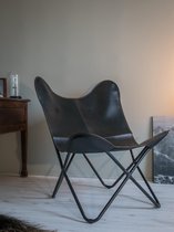 Klassieke Vlinderstoel Zwart Butterfly Chair Design Stoel Fauteuil