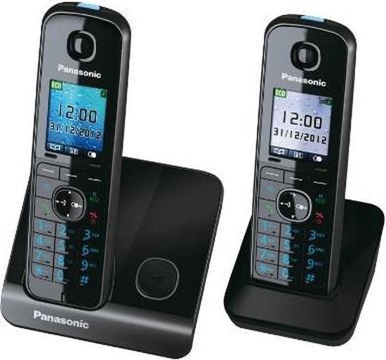 Panasonic KX TG8152NLB Cordless phone with caller ID DECT\GAP