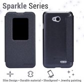 Nillkin Leather Case LG L70 (Sparkle Series black)