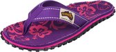 Gumbies - ISLANDER CANVAS - Teenslipper voor Dames - Paars HIBISCUS - Maat 38