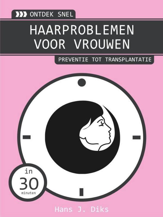 Cover van het boek 'Haarproblemen voor vrouwen'