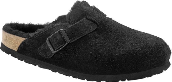Birkenstock Boston Narrow Dames Clogs - Black - Maat 38 | Bestel nu!