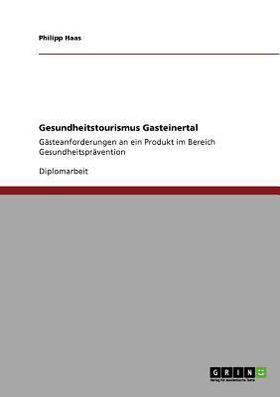 Gesundheitstourismus Gasteinertal - cover