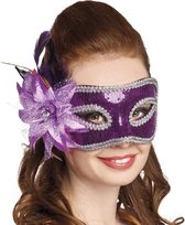 St. Oogmasker Venice fiore paars