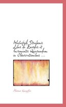 Walafridi Strabonis Liber de Exordiis Et Incrementis Quarundam in Observationibus ...