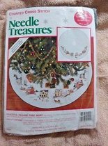 Needle Treasures - Borduurpakket - Kerst - Kruissteek