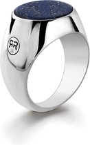 Rebel&Rose - Ring Round Lapis XS (57) - 925 Silver