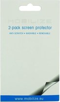 Mobilize Screenprotector voor HTC Windows Phone 8S - Clear / Duo Pack