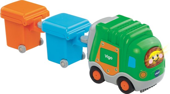 Auto's Vigo Vuilniswagen - Educatief Babyspeelgoed bol.com