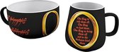 Gb Eye Ontbijtset Lord Of The Rings Zwart 2 Stuks