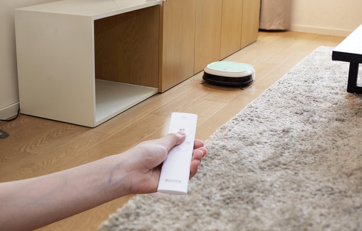 Ecovacs DEEBOT Mini robotstofzuiger Stofzak Muntkleur, Wit 0,3 l | bol.com