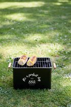 Riviera Maison Perfect Day BBQ - Houtskoolbarbecue - Zink | bol.com