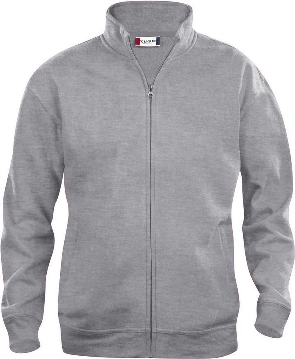 Clique Basic Cardigan Junior 021028 - Grijs-melange - 90-100