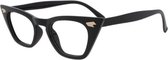 Icon Eyewear NCB603 Beyonce Leesbril +1.50 - Glanzend zwart - Cat-eye