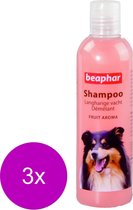 Beaphar Shampoo Langharige Vacht Hond - Hondenvachtverzorging - 3 x 250 ml