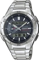 Casio WVA-M650D-1AER - Horloge - 44 mm - Staal - Grijs