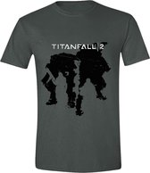 Titanfall 2 - Character Silhouette Men T-Shirt - Black - L