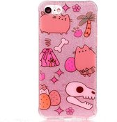 TPU Glitter Softcase iPhone 7/8/SE 2020 - Poes Cartoons