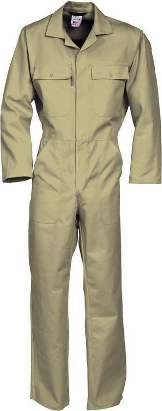 HAVEP Overall drukknoop Basic 2090 - Khaki - 53