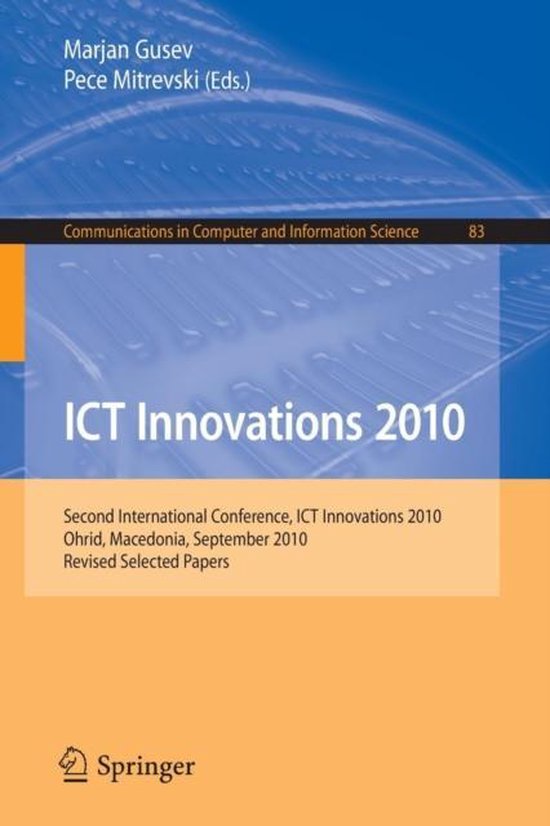 ICT Innovations 2010 - cover