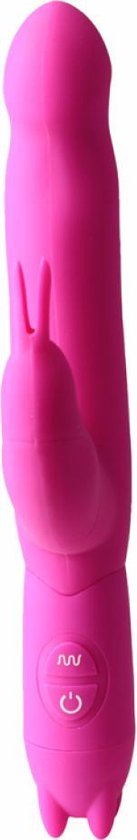 Siliconen Rabbit Vibrator Roze 0891