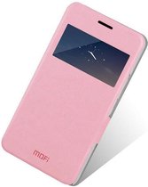 Huawei G750 smart flip cover hoesje roze