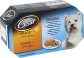 Cesar Senior 10+ Multipack Hondenvoer - 1 x (4 x 150 g)