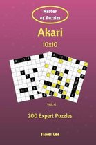 Master of Puzzles - Akari 200 Expert Puzzles 10x10 Vol. 4