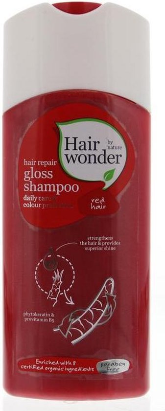 Super bol.com | Hennaplus Hairwonder Gloss Red - 200 ml - Shampoo QT-14