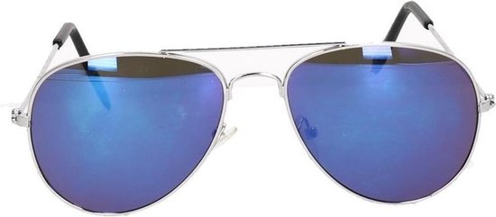 Verlichten donker foto Spiegel kinder piloten zonnebril blauw - Zonnebril voor kinderen | bol.com