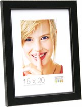 Deknudt Frames fotolijst S45DK2 - zwart - voor foto 15x15 cm