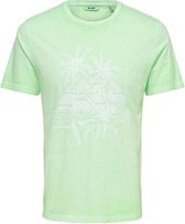 ONLY & SONS - PIMMIT SS NEON - Green Gecko - Mannen - Maat M