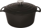 Ronde Braadpan - 4 Liter - Zwart - Vogue GH301 - Horeca & Professioneel