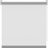 Store à enrouleur Decosol translucide - 150x190 cm - blanc transparent