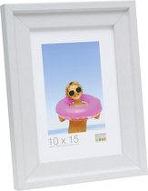 Deknudt Frames fotolijst S45EF1 - witte schilderlook - foto 40x40 cm