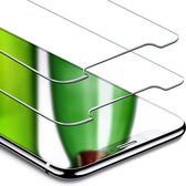 2 Stuks Pack Screenprotector Geschikt voor Apple iPhone X - Tempered Glass Screenprotector Transparant 2.5D 9H (Gehard Glas Screen Protector) - (0.3mm)