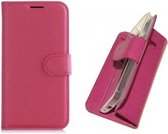 Roze Boek Hoesje/Book Case Wallet voor Apple iPhone 6/6s