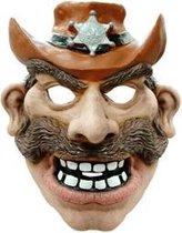 FUN PACK - Cowboymasker voor volwassenen - Maskers > Half maskers