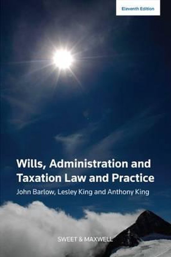 Wills, Administration and Taxation Law and Practice - cover