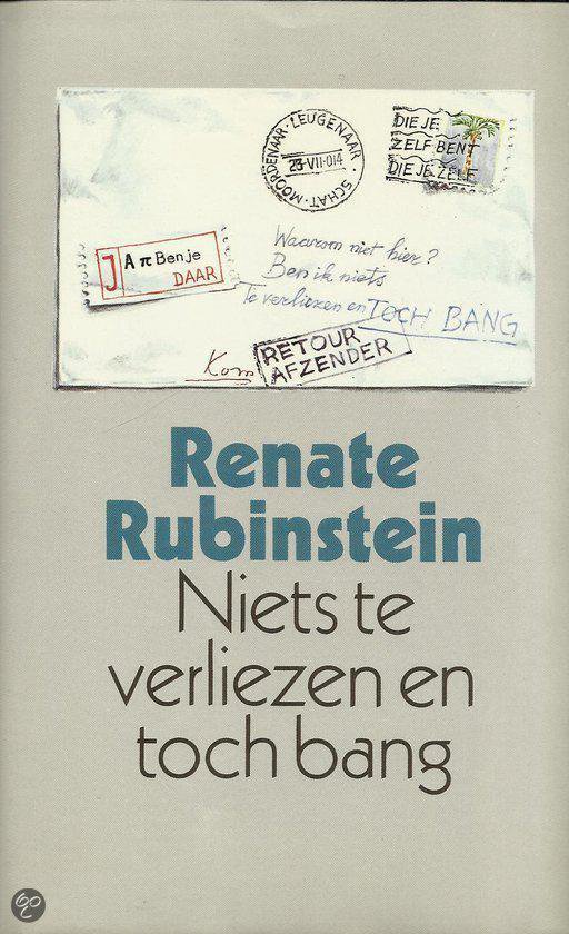 Omslag van Niets te verliezen en toch bang door Renate Rubinstein