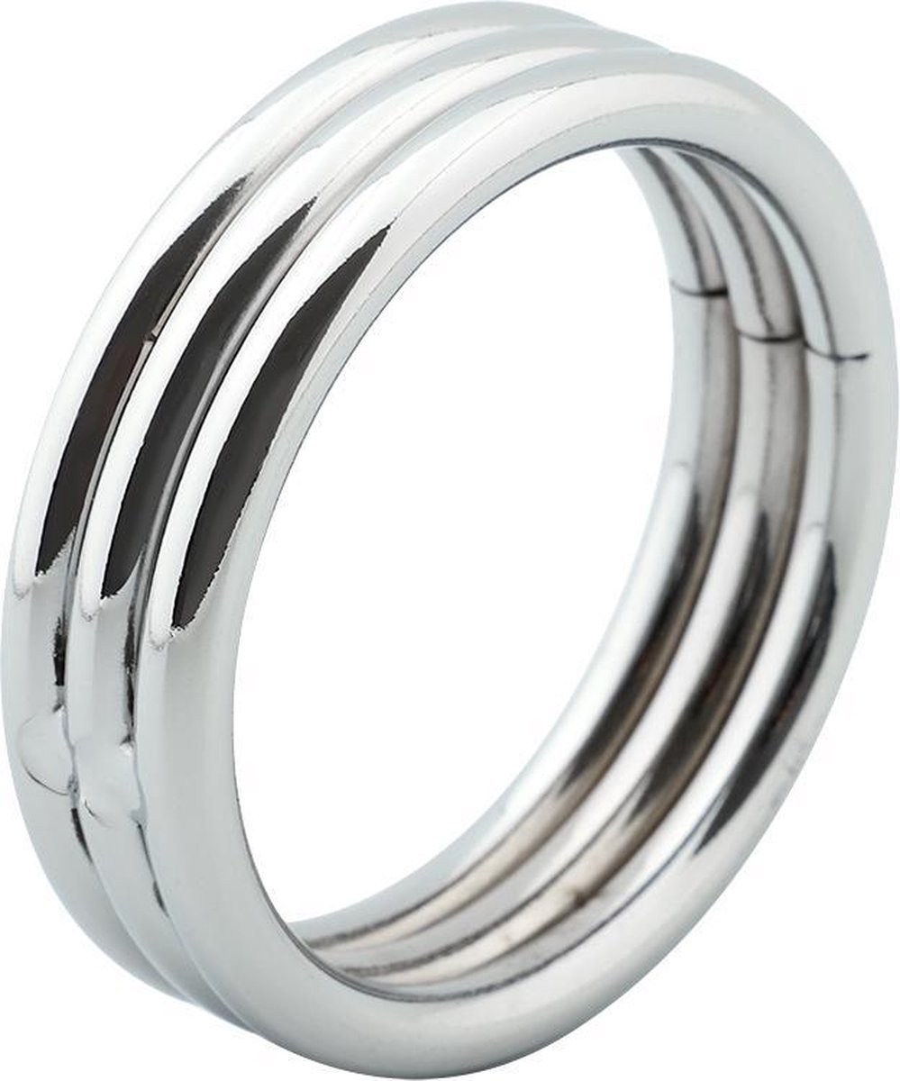 Goedkoopste Banoch - Cockring 3/ring Welded metal - ∅ 40 - 15 mm breed - 5 mm dik - metaal