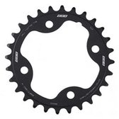 BBB BCR-42X Kettingblad MTBGear Comp. 2x10sp Sram XX 24T/80mm Antraciet